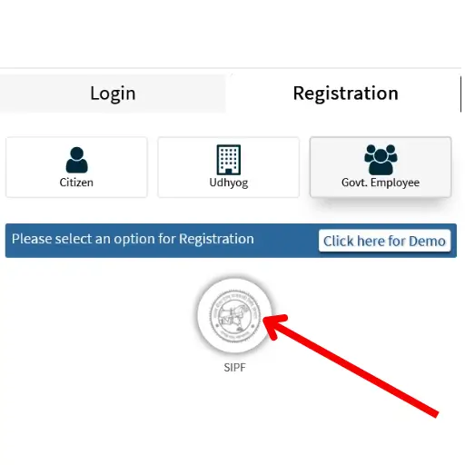 How to Registration SSO ID For Govt Employee With SIPF Account Details